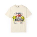 Happy 250th Birthday America T-Shirt — Patriotic Fourth of July Tee with Frogs, Freedom & Glory - Image 5